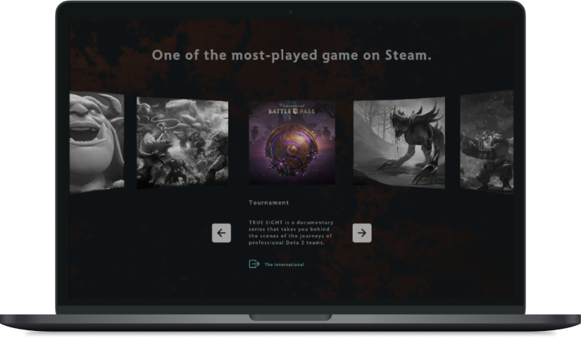 Designer-Fabiana-von-sydow-Dota2 -website-UX-process